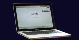Google Logo On Macbook